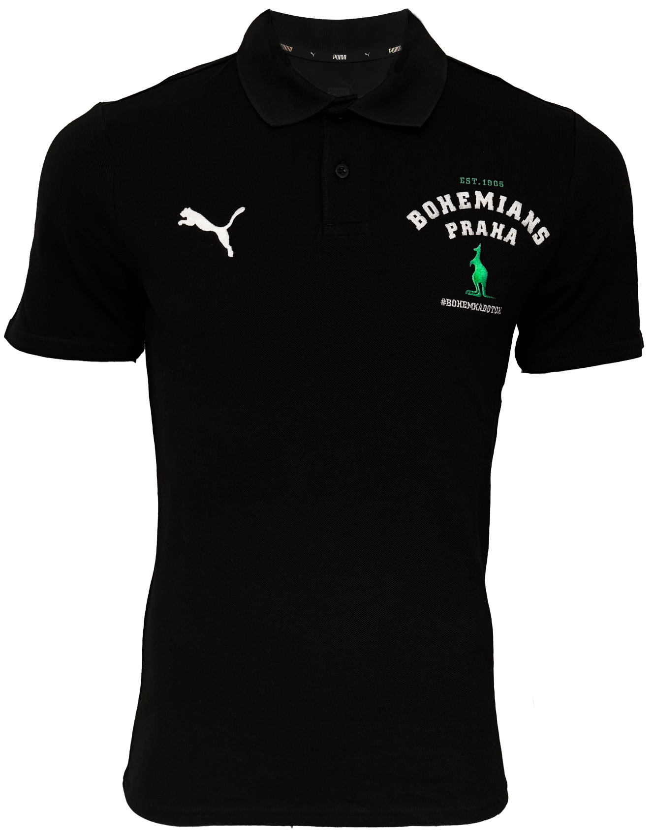 6166-tricko panske puma vysivka cerne est. 1